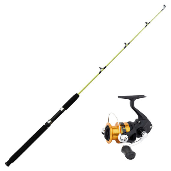 Shimano FX FC 4000/Wiggler Ismetespö Soft 118,5 cm Combo in der Gruppe Angelmethoden / Eisangeln / Eisangel Sets / Eisangelsets bei Sportfiskeprylar.se (FX4000FCICE-SET)