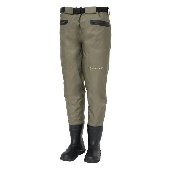 Kinetic Classic Gaiter Bootfoot Pant P Olive - L 44/45 in der Gruppe Kleidung & Schuhe / Wathosen & Watschuhe / Wathosen bei Sportfiskeprylar.se (H154-033-LB)