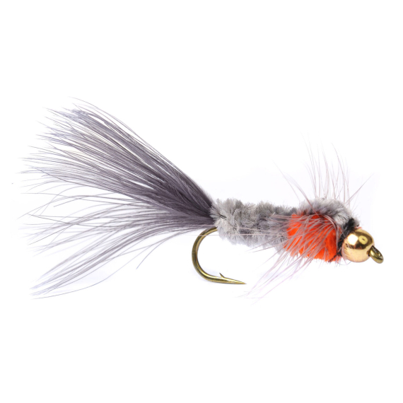 GH Montana Grey/Orange streamer size 8 in der Gruppe Köder / Fliegen / Streamers bei Sportfiskeprylar.se (HF0193-8)