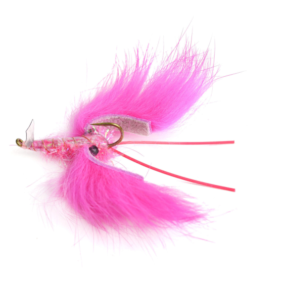 Crayfish Zonker Fluo Pink size #6 in der Gruppe Köder / Fliegen / Streamers bei Sportfiskeprylar.se (HF9042)