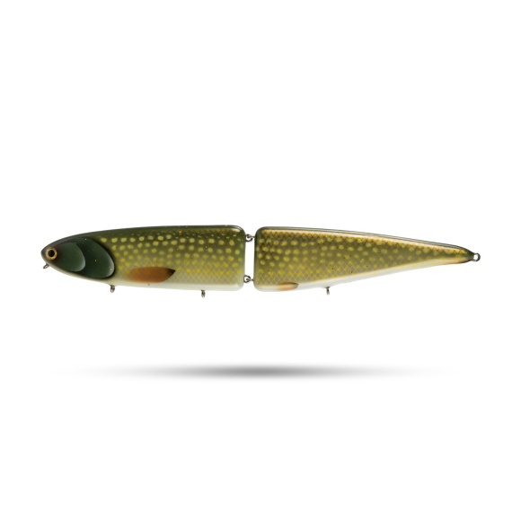 JW Lures KingKong Swim 44cm, 390g - Natural Pike in der Gruppe Köder / Handgefertigte Köder / Handgefertigte Wobbler bei Sportfiskeprylar.se (JWKKS-1)