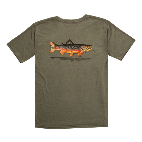 Fishpond Local T-shirt Olive in der Gruppe Kleidung & Schuhe / Kleidung / T-shirts bei Sportfiskeprylar.se (LS-O-Mr)