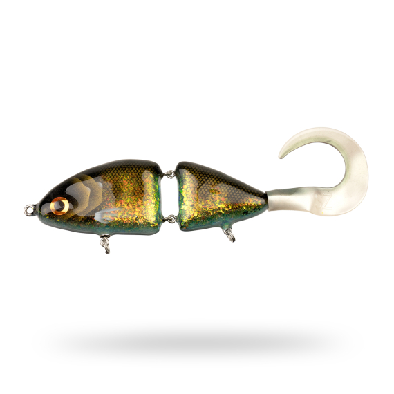 Mälaren Lures Fathead Swimbait 17cm, 125g - Per Glitter Gold in der Gruppe Köder / Handgefertigte Köder / Handgefertigte Swimbaits bei Sportfiskeprylar.se (MLFHS17-4)