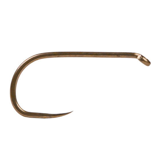 Sprite Hooks Barbless Dry Matt Bronze S2401 100-pack in der Gruppe Haken & Zubehör / Haken / Fliegenbindenhaken bei Sportfiskeprylar.se (NFD248-8-100r)