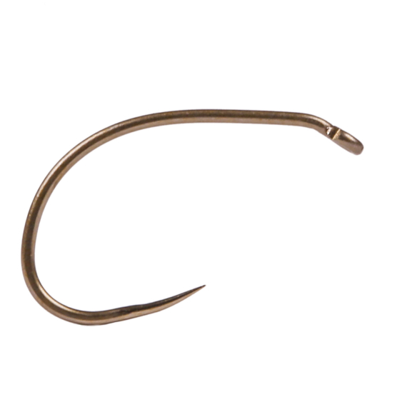 Sprite Hooks Barbless Buzzer Matt Bronze S2100 100-pack in der Gruppe Haken & Zubehör / Haken / Fliegenbindenhaken bei Sportfiskeprylar.se (NFD268-8-100r)