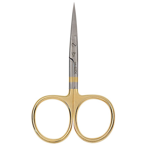 DR Slick All Purpose Scissor 4\'\' Curved in der Gruppe Werkzeuge & Zubehör / Zangen & Scheren / Schnurscheren & Scheren bei Sportfiskeprylar.se (NFD620-SAPC4G)