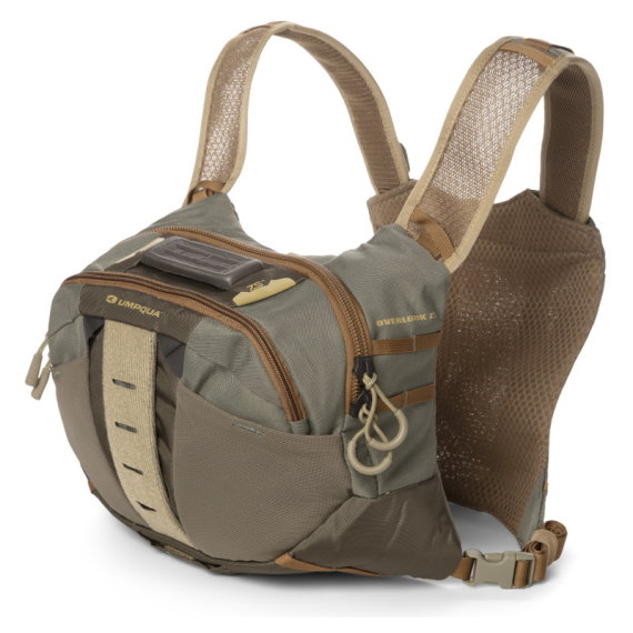 Umpqua ZS2 Overlook 500 Chest Pack/Kit - Olive in der Gruppe Verwahrung / Angeltaschen / Brusttaschen bei Sportfiskeprylar.se (NFD9359)