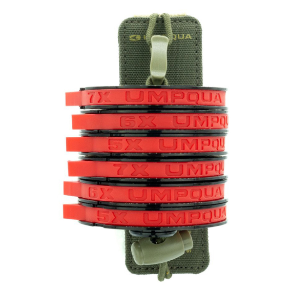 Umpqua ZS2 Tippet Holder - Olive in der Gruppe Verwahrung / Sonstige Verwahrung / Tippet Holders bei Sportfiskeprylar.se (NFD9370)