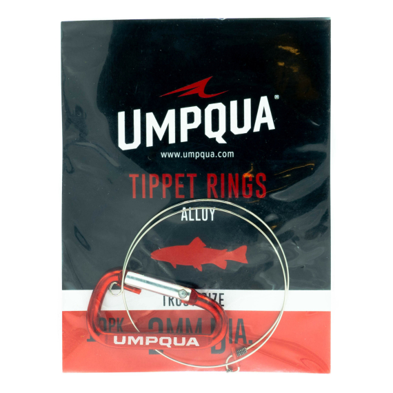 Umpqua Tippet Ring Premium 2mm 10-pack in der Gruppe Haken & Zubehör / Vorfächer & Vorfachmaterial / Vorfachmaterial / Vorfachmaterial Fliegenfischen bei Sportfiskeprylar.se (NFD9383)