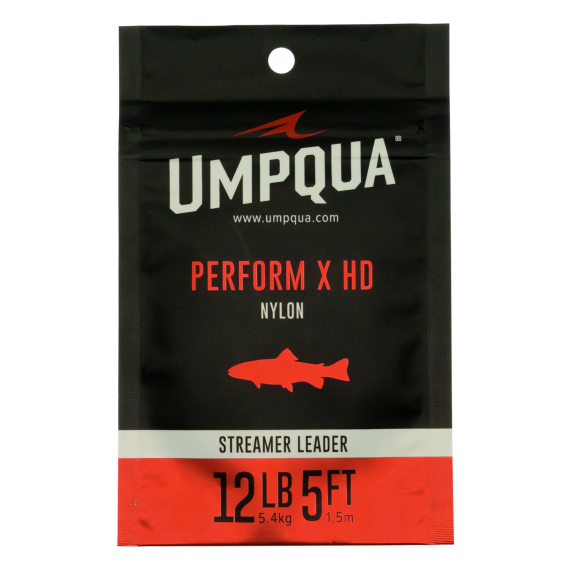 Umpqua Perform X HD Streamer Leader 5ft in der Gruppe Haken & Zubehör / Vorfächer & Vorfachmaterial / Fertige Vorfächer / Tapered Vorfächer bei Sportfiskeprylar.se (NFD9386-8lbr)