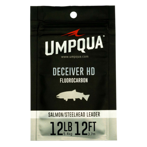 Umpqua Deceiver HD Salmon & Steelhead Fluorocarbon Leader 12ft in der Gruppe Haken & Zubehör / Vorfächer & Vorfachmaterial / Fertige Vorfächer / Tapered Vorfächer bei Sportfiskeprylar.se (NFD9392-8lbr)