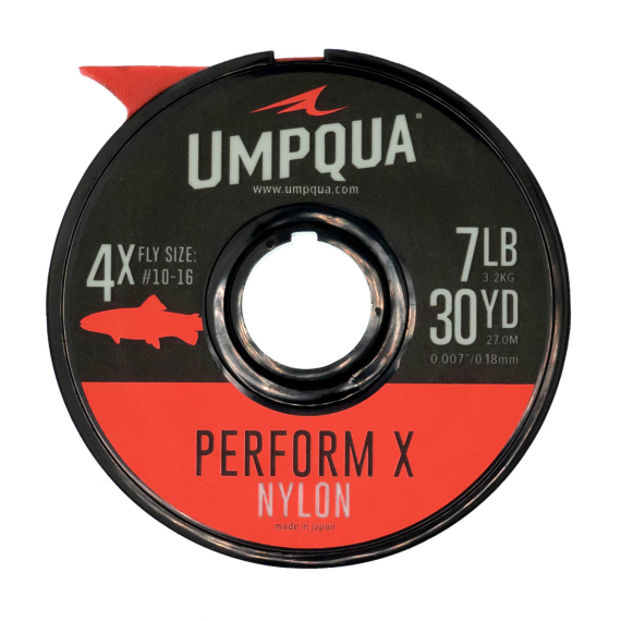 Umpqua Perform X Trout Nylon Tippet 27m in der Gruppe Haken & Zubehör / Vorfächer & Vorfachmaterial / Vorfachmaterial / Vorfachmaterial Fliegenfischen bei Sportfiskeprylar.se (NFD9395-1Xr)