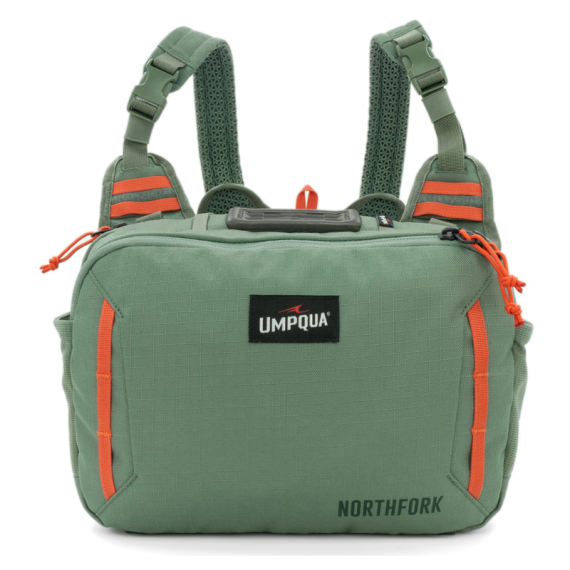 Umpqua Northfork Chest Pack - Pine in der Gruppe Verwahrung / Angeltaschen / Brusttaschen bei Sportfiskeprylar.se (NFD9409-Pine)