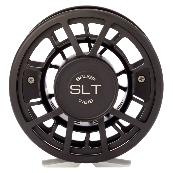 Bauer SLT Fly Reel - Black & Silver in der Gruppe Angelrollen / Fliegenrollen & Zusätzliche Spule / Fliegenrollen bei Sportfiskeprylar.se (NFD9443-789Blackr)