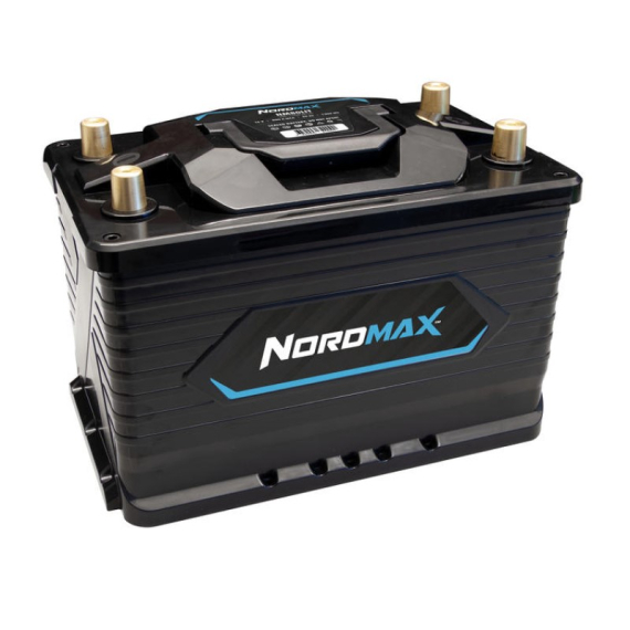 Nordmax Lithium Battery 12V 110Ah BT in der Gruppe Technik & Boot / Bootsbatterie & Akkuladegerät / Bootsbatterie / Lithium-Batterien bei Sportfiskeprylar.se (NM110LITBT)