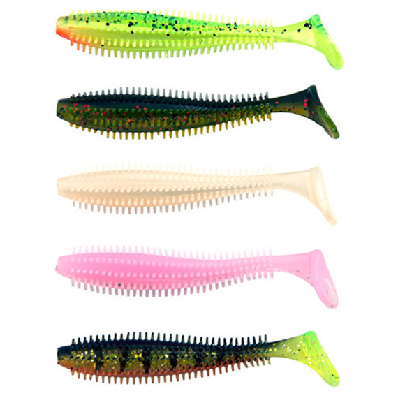 Fox Rage Spikey UV mixed colours 5-pack in der Gruppe Köder / Köder Sets bei Sportfiskeprylar.se (NMC016r)