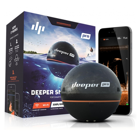  Deeper PRO Global in der Gruppe Technik & Boot / Echolot & Kartenplotter / Tragbares Echolot bei Sportfiskeprylar.se (NN87701200000000)