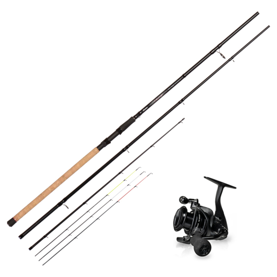 Okuma Ceymar & Pitch Black Feeder Set in der Gruppe Angelsets / Ansitzangel Sets bei Sportfiskeprylar.se (OKUMACEYMARCARBONITE)