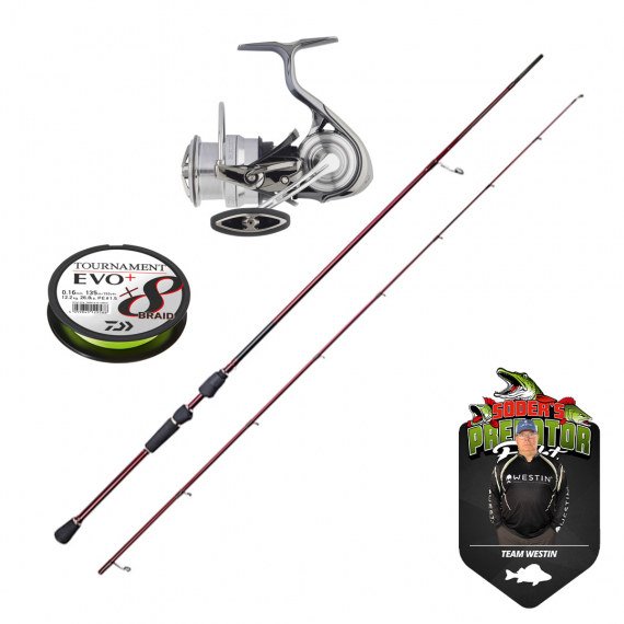 Team Westin Jörgen Larssons\' PredatorFight Perch Combo in der Gruppe Angelsets / Spinning Sets bei Sportfiskeprylar.se (PF20TWESTINJORGENABR1)