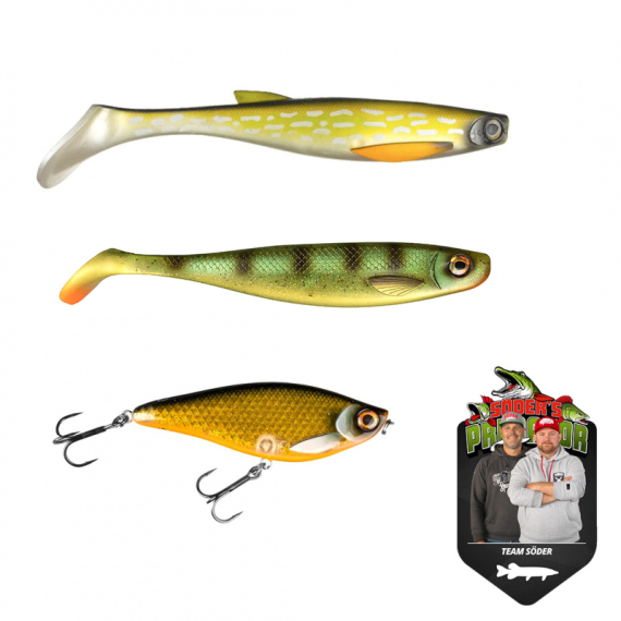 Team Söder PredatorFight Bait Combo Pike in der Gruppe Köder / Köder Sets / Köder Sets Hecht bei Sportfiskeprylar.se (PF21TSODERGAD1)