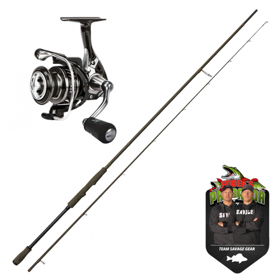 Team Savage Gear The Jonssons PredatorFight Perch Combo Spinning in der Gruppe Angelmethoden / Raubfischangeln / Angelsets / Spinning Sets bei Sportfiskeprylar.se (PFSGABBORREHASPEL1)