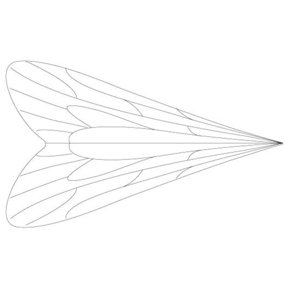 Pro Caddis Wings in der Gruppe Haken & Zubehör / Fliegenbinden / Fliegenbindematerial / Sonstige Synthetische Materialien bei Sportfiskeprylar.se (PRO-10110352r)