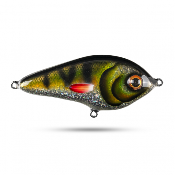 Pineslope Lures Drumstick V2 Slow Sink 15cm, 115g - Glitterborren in der Gruppe Köder / Handgefertigte Köder / Handgefertigte Swimbaits bei Sportfiskeprylar.se (PSLDSSS23-4)