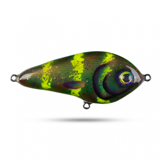 Pineslope Lures Drumstick V2 Slow Sink 15cm, 115g - Toxic Motoroil in der Gruppe Köder / Handgefertigte Köder / Handgefertigte Swimbaits bei Sportfiskeprylar.se (PSLDSSS23-5)