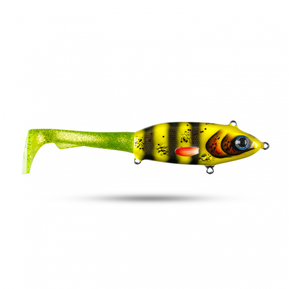 Pineslope Lures Goujon XL Slow Sink 25cm, 130g - Getingjävel in der Gruppe Köder / Handgefertigte Köder / Handgefertigte Tailbaits bei Sportfiskeprylar.se (PSLGXLSS23-3)