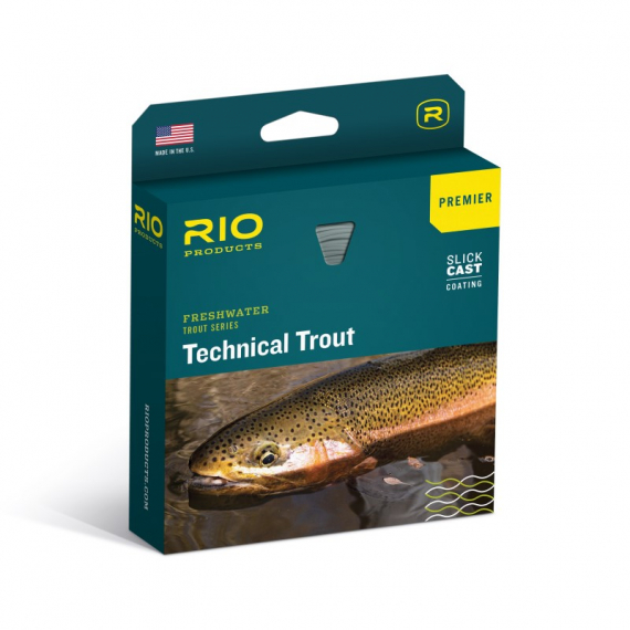 RIO Premier Technical Trout WF4F Sky Blue/Peach in der Gruppe Schnüre / Fliegenschnüre bei Sportfiskeprylar.se (RP19261)