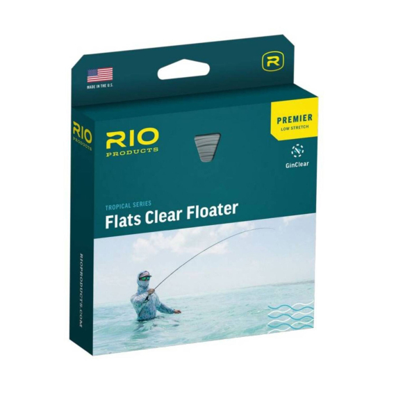 Rio Premier Flats Clear Floater Clear Tip in der Gruppe Schnüre / Fliegenschnüre / Einhand bei Sportfiskeprylar.se (RP19870r)