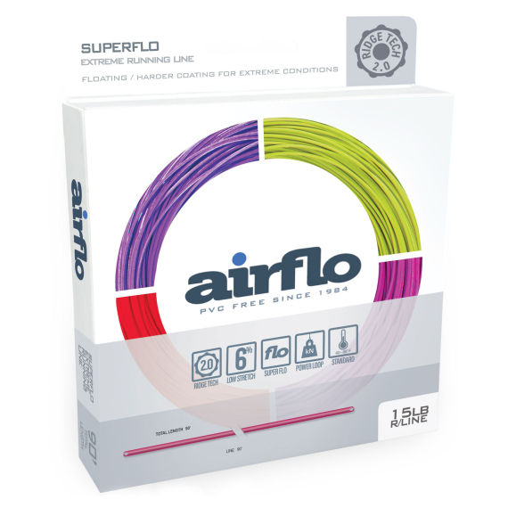 Airflo Superflo Rdige 2.0 Extreme Running Line in der Gruppe Schnüre / Fliegenschnüre / Running lines bei Sportfiskeprylar.se (RSF-EX-RLF-15LB-Lir)