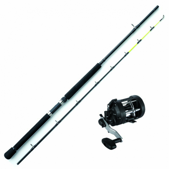 DAM/R.T Salmonizer XP Trolling Combo in der Gruppe Angelsets / Trolling Sets bei Sportfiskeprylar.se (RTOKUMACLXTROLLINGCOMBO)