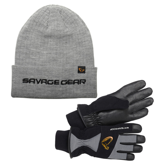 Savage Gear Glove And Hat Set in der Gruppe Angelmethoden / Eisangeln / Winterkleidung / Handschuhe bei Sportfiskeprylar.se (SAVAGEGEARGLOVENHATSET)