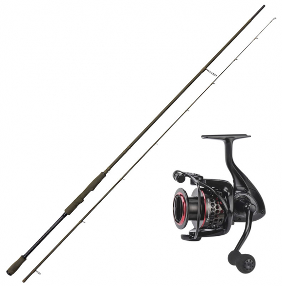 Savage Gear SG4 Spinning Perch Combo in der Gruppe Angelmethoden / Raubfischangeln / Angelsets / Spinning Sets bei Sportfiskeprylar.se (SG4HASPELABBORRE)