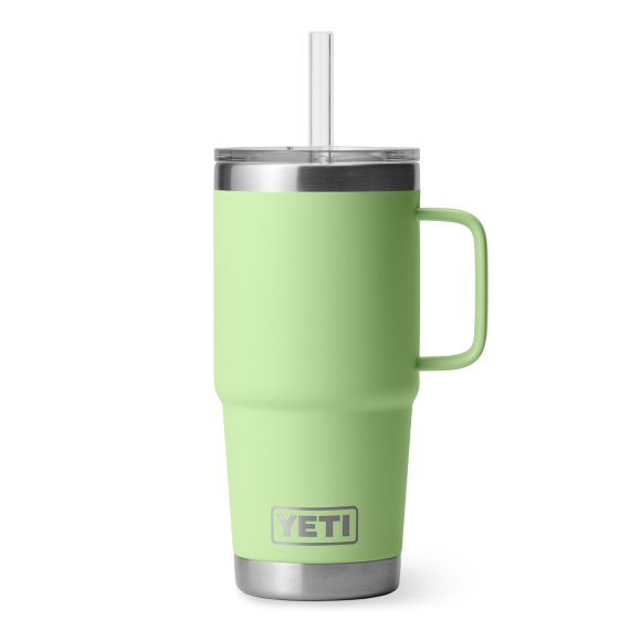 Yeti Rambler 25 Oz Straw Mug 2.0 - Key Lime in der Gruppe Outdoor / Campingküchen & Utensilien / Thermosflaschen / Thermobecher bei Sportfiskeprylar.se (SKU-2326-24H2KL)