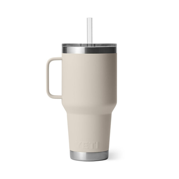 Yeti Rambler 35 Oz Straw Mug 2.0 - Cape Taupe in der Gruppe Outdoor / Campingküchen & Utensilien / Thermosflaschen / Thermobecher bei Sportfiskeprylar.se (SKU-2327-24H2BH)