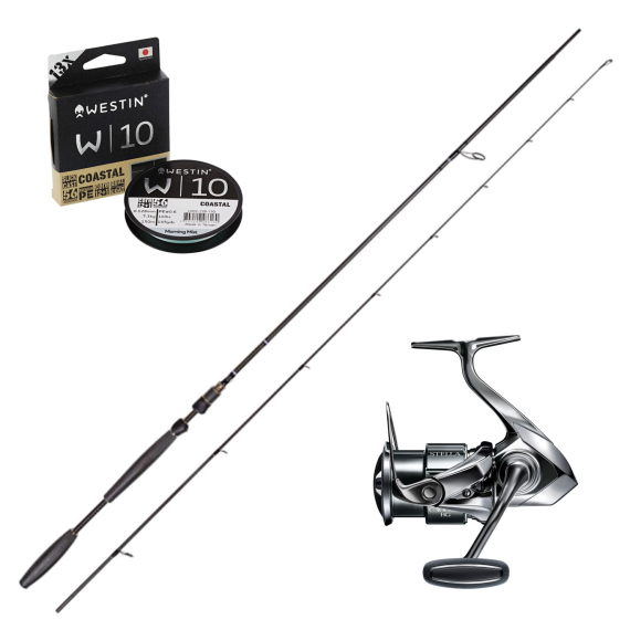 Shimano Stella Westin W10 Seatrout Combo in der Gruppe Angelmethoden / Raubfischangeln / Angelsets / Spinning Sets bei Sportfiskeprylar.se (SSPSET-10)