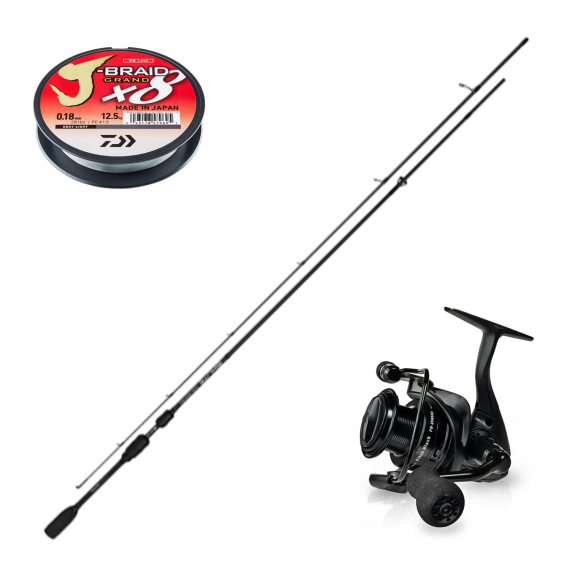 Okuma Pitch Black V2 Bixlite Allround Combo in der Gruppe Angelmethoden / Raubfischangeln / Angelsets / Spinning Sets bei Sportfiskeprylar.se (SSPSET-11)