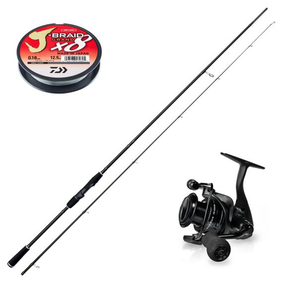 Okuma Pitch Black V2 Westin W2 Powershad Allround Combo in der Gruppe Angelmethoden / Raubfischangeln / Angelsets / Spinning Sets bei Sportfiskeprylar.se (SSPSET-12)