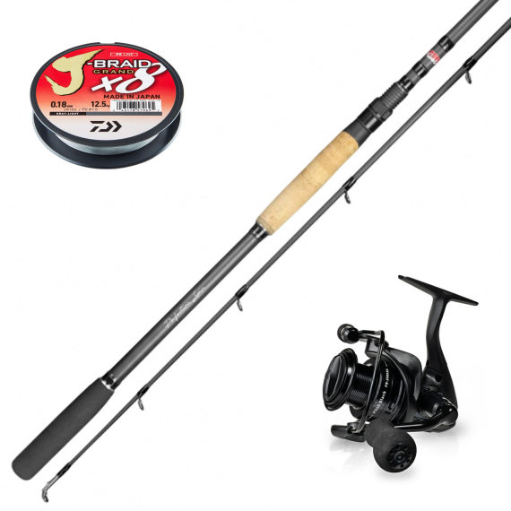 Okuma Pitch Black V2 Söder Tackle Perfection Pike Combo in der Gruppe Angelmethoden / Raubfischangeln / Angelsets / Spinning Sets bei Sportfiskeprylar.se (SSPSET-16)