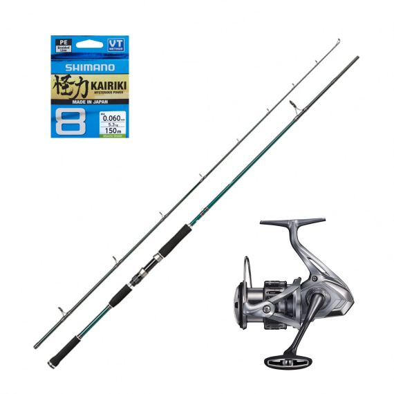 Shimano Nasci Abu Garcia Beast X Pike Combo in der Gruppe Angelmethoden / Raubfischangeln / Angelsets / Spinning Sets bei Sportfiskeprylar.se (SSPSET-18)