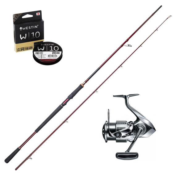 Shimano Stella W6 Powercast Pike Combo in der Gruppe Angelmethoden / Raubfischangeln / Angelsets / Spinning Sets bei Sportfiskeprylar.se (SSPSET-20)