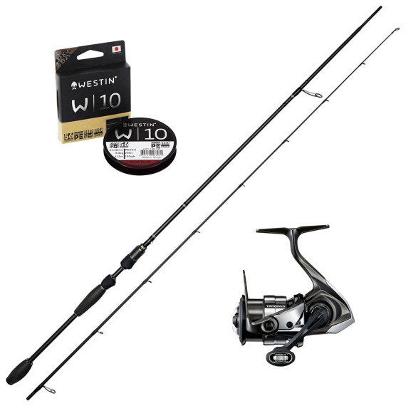 Shimano Vanquish Westin W10 Perch Combo in der Gruppe Angelmethoden / Raubfischangeln / Angelsets / Spinning Sets bei Sportfiskeprylar.se (SSPSET-25)