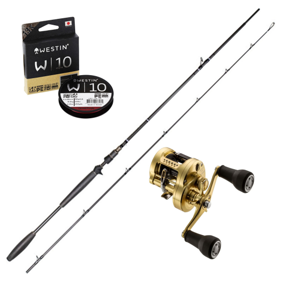 Shimano Calcutta Conquest Westin W10 Hecht Combo in der Gruppe Angelsets / Baitcast Sets bei Sportfiskeprylar.se (SSPSET-5)