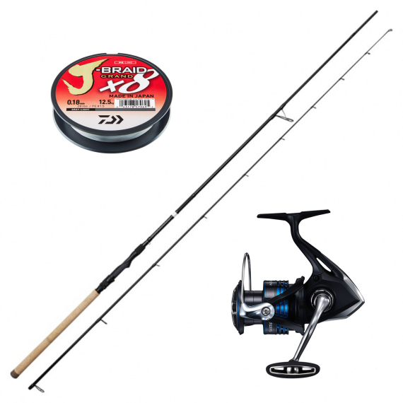 Shimano Nexave Savage Gear SG2 Seatrout Combo in der Gruppe Angelmethoden / Raubfischangeln / Angelsets / Spinning Sets bei Sportfiskeprylar.se (SSPSET-7)