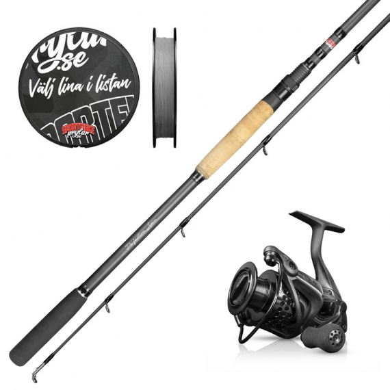 Perfection Black Pike Combo in der Gruppe Angelmethoden / Raubfischangeln / Angelsets / Spinning Sets bei Sportfiskeprylar.se (ST40BLACK1)