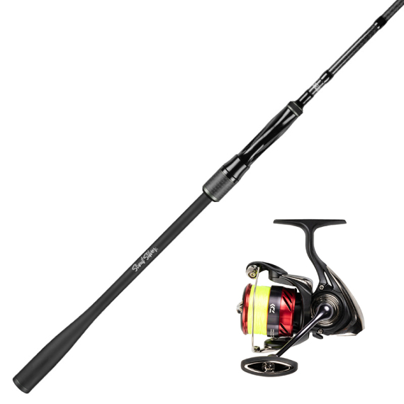 Scout Silver Spinning Seatrout Combo in der Gruppe Angelsets / Spinning Sets bei Sportfiskeprylar.se (STSSS92840DAIWASET)