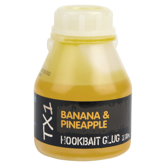 Shimano TX1 Banana & Pineapple Dip 200ml in der Gruppe Köder / Boilies, Baits & Groundbait / Liquids & Additives bei Sportfiskeprylar.se (TX1BPHB250)