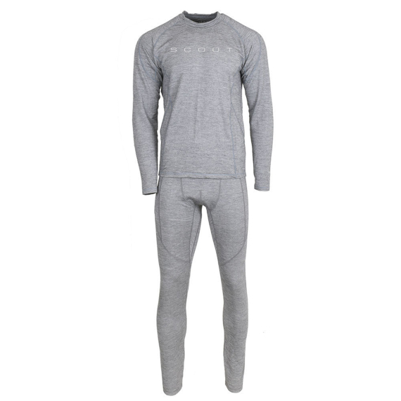 Vision Scout Merino Bamboo Set Grey in der Gruppe Kleidung & Schuhe / Kleidung / Schichten & Unterwäsche / Baselayer-Set bei Sportfiskeprylar.se (V1123-Sr)